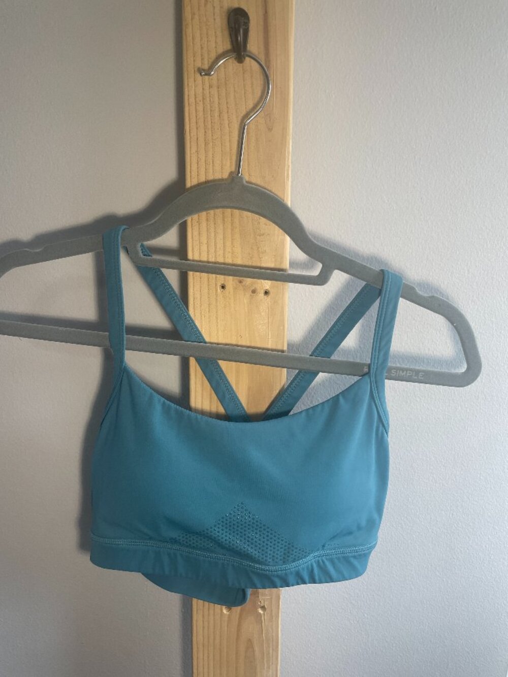Tier Activewear Blue Sports Bra